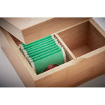Branded Bamboo tea box