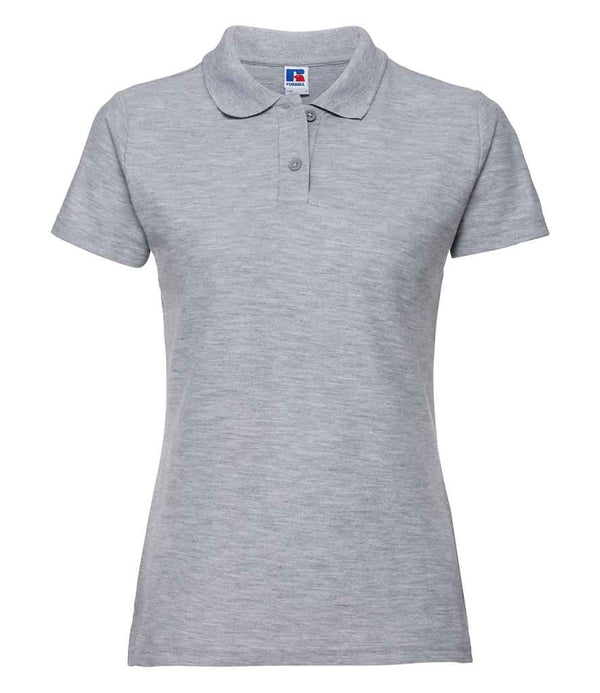 Russell Ladies Classic Poly/Cotton Piqué Polo Shirt Light Oxford