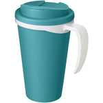 Branded Americano® Grande 350 ml mug with spill-proof lid
