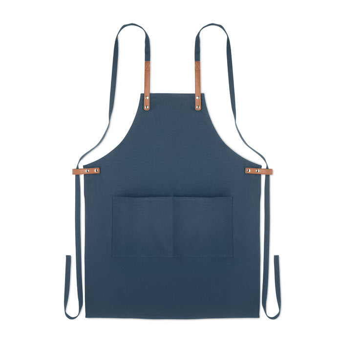 Branded Organic cotton apron 340 gr/m²