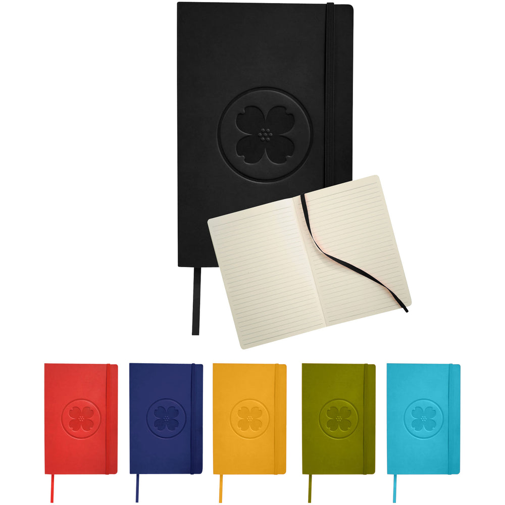 Branded Classic A5 soft cover notebook