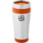 Branded Elwood 410 ml insulated tumbler
