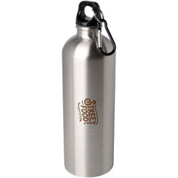 Oregon 750 ml RCS certified single wall stainless steel water bottle with carabiner