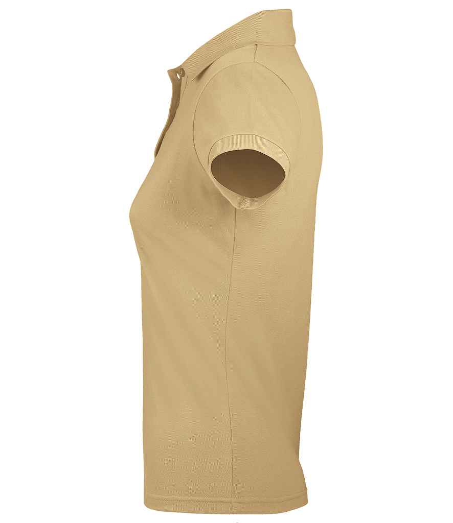 SOL'S Ladies Prime Poly/Cotton Piqué Polo Shirt Sand