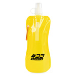 Express Quill Foldable Sports Bottle with Carabiner Clip