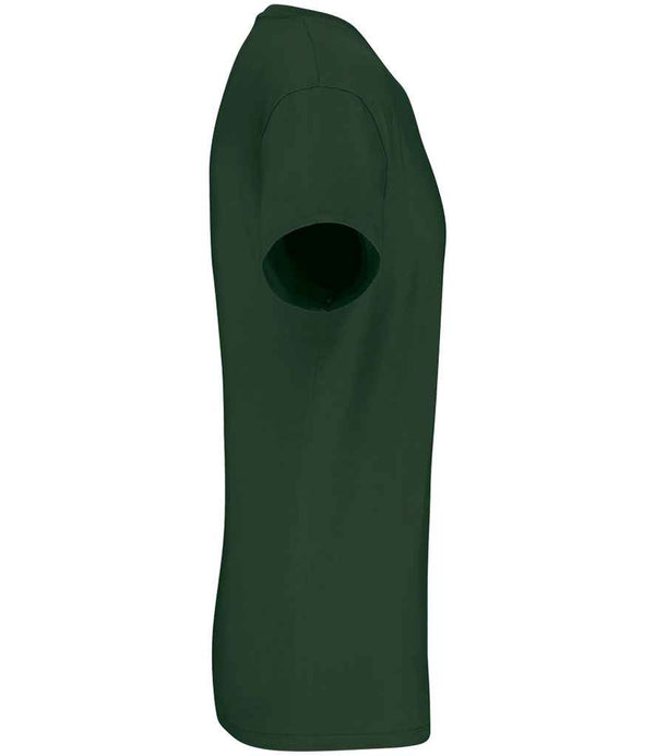 Kariban Unisex 190IC Crew Neck T-Shirt Forest Green