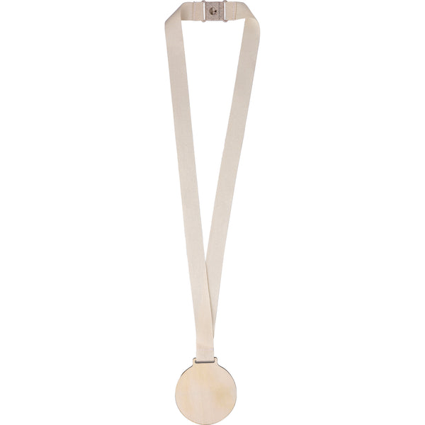 The Koa - Basswood medal