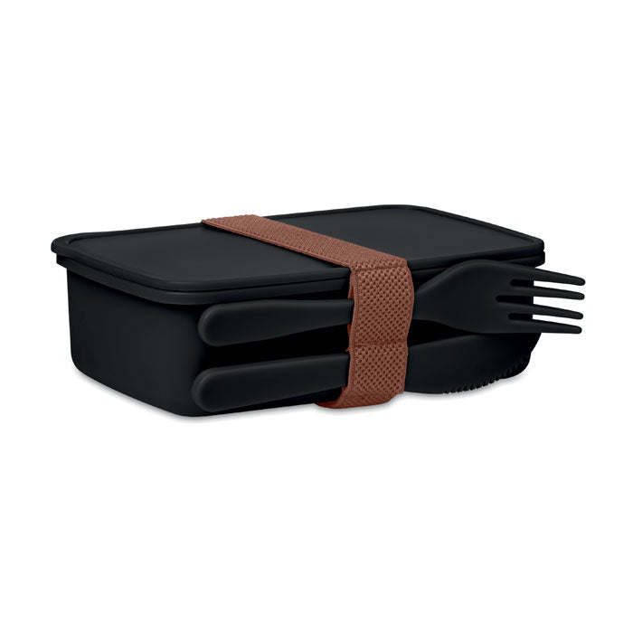 Branded Lunch box with cutlery