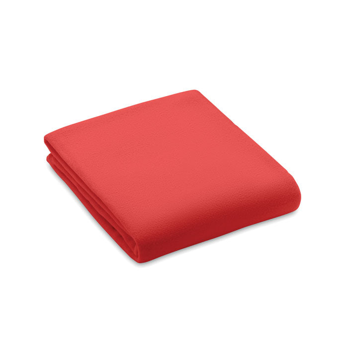 Branded RPET fleece blanket 130gr/m²