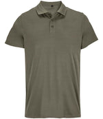 SOL'S Unisex Pitcher Recycled Polyester Piqué Polo Shirt Army