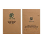 Seed Pack in Kraft Paper Envelope Corn Flower