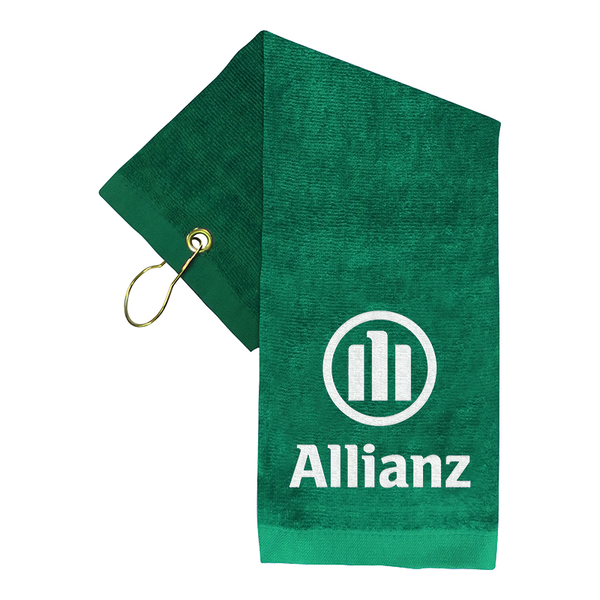 Branded Embroidered Cotton Golf Towel