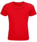 SOL'S Kids Pioneer Organic T-Shirt Red