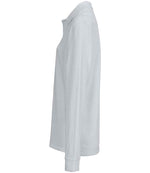 SOL'S Unisex Pacific Long Sleeve Piqué Polo Shirt Pure Grey