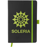 Branded Colour-edge A5 hard cover notebook