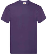 Fruit of the Loom Original T-Shirt Purple