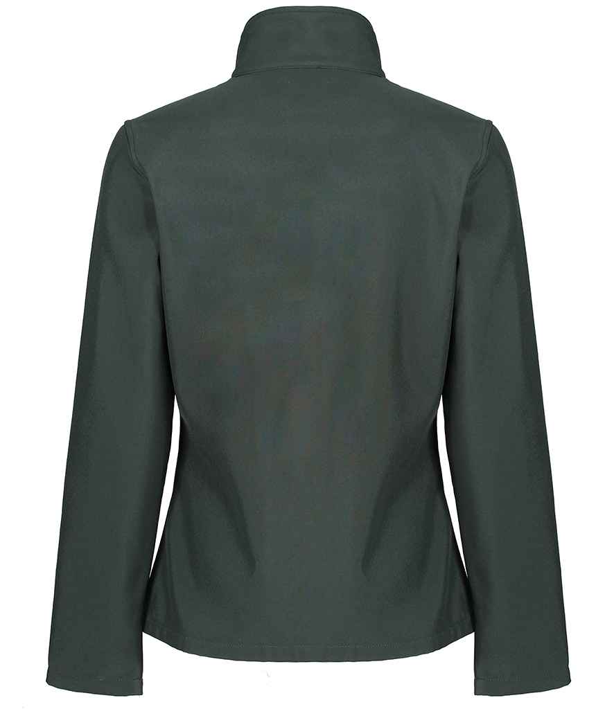 Regatta Ladies Ablaze Printable Soft Shell Jacket Dark Spruce/Black