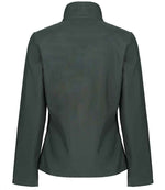 Regatta Ladies Ablaze Printable Soft Shell Jacket Dark Spruce/Black