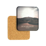 Aluminium Metal Coaster with Cork Backing - Square