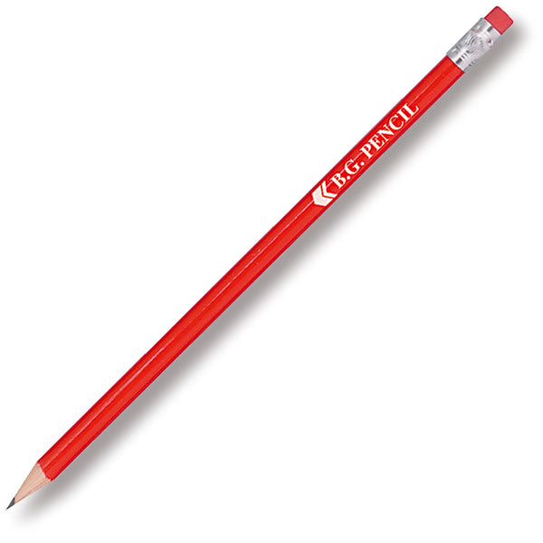 Promotional Standard Wooden Pencil with Eraser | Custom Logo Pencil with Eraser