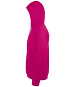 SOL'S Unisex Snake Hooded Sweatshirt Fuchsia