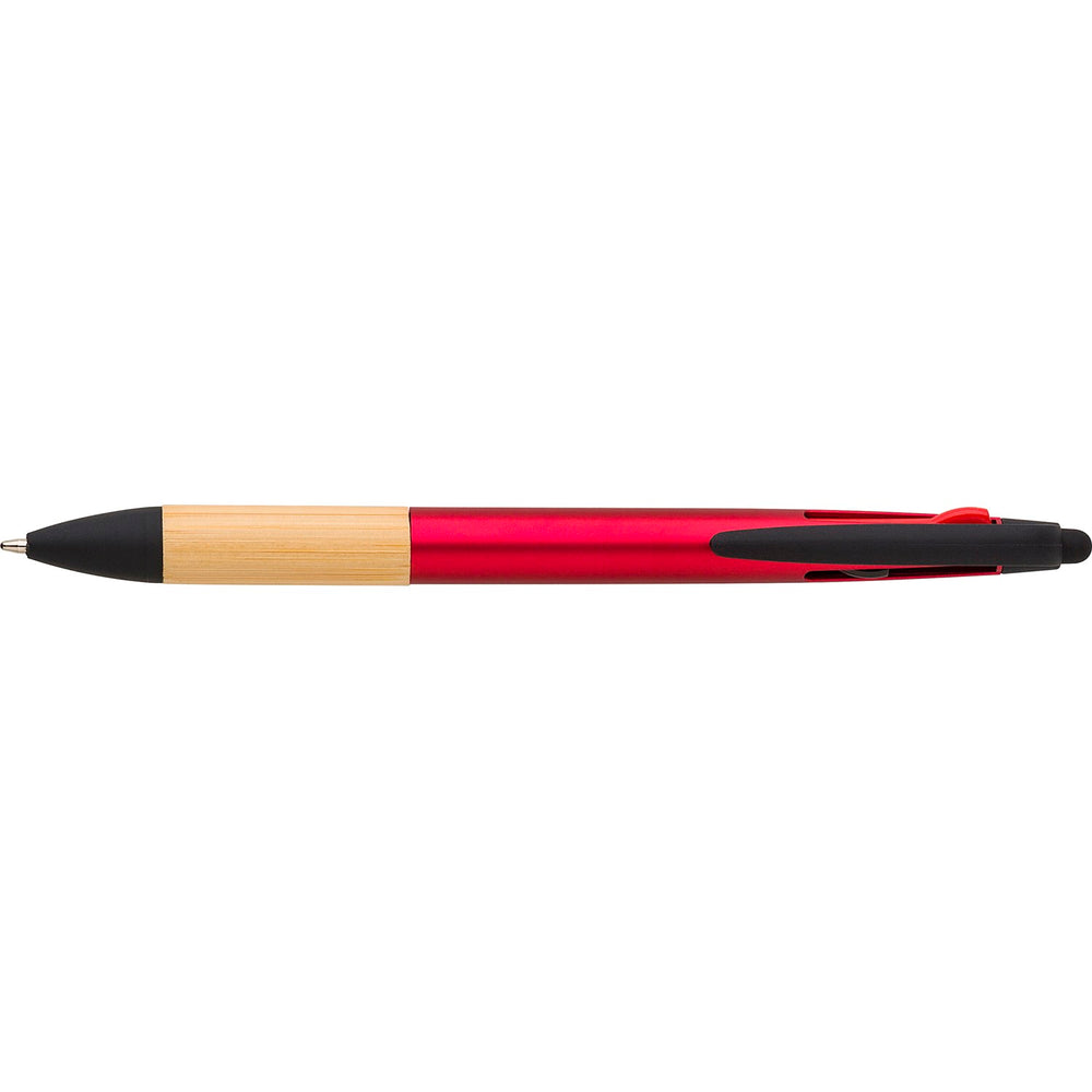 Branded Hewitts Bamboo ballpen (3 colour and stylus)