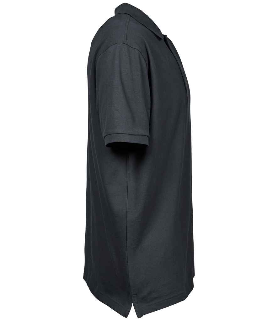 Tee Jays Luxury Stretch Piqué Polo Shirt Dark Grey