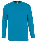 SOL'S Monarch Long Sleeve T-Shirt Aqua