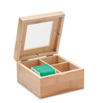 Branded Bamboo tea box