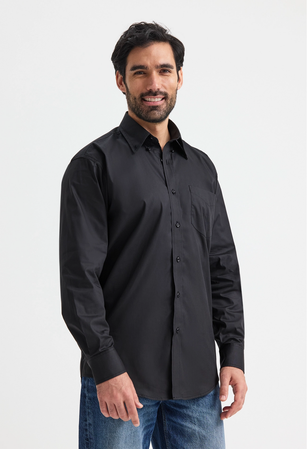 Mens Pinpoint Oxford Full Sleeve Shirt