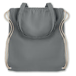 Branded 220gr/m² canvas 2 function bag