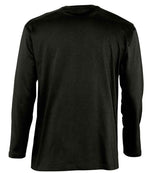 SOL'S Monarch Long Sleeve T-Shirt Deep Black