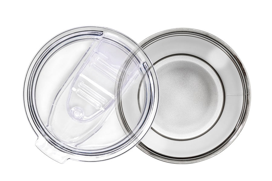 Oyster recycled stainless steel 350ml cup