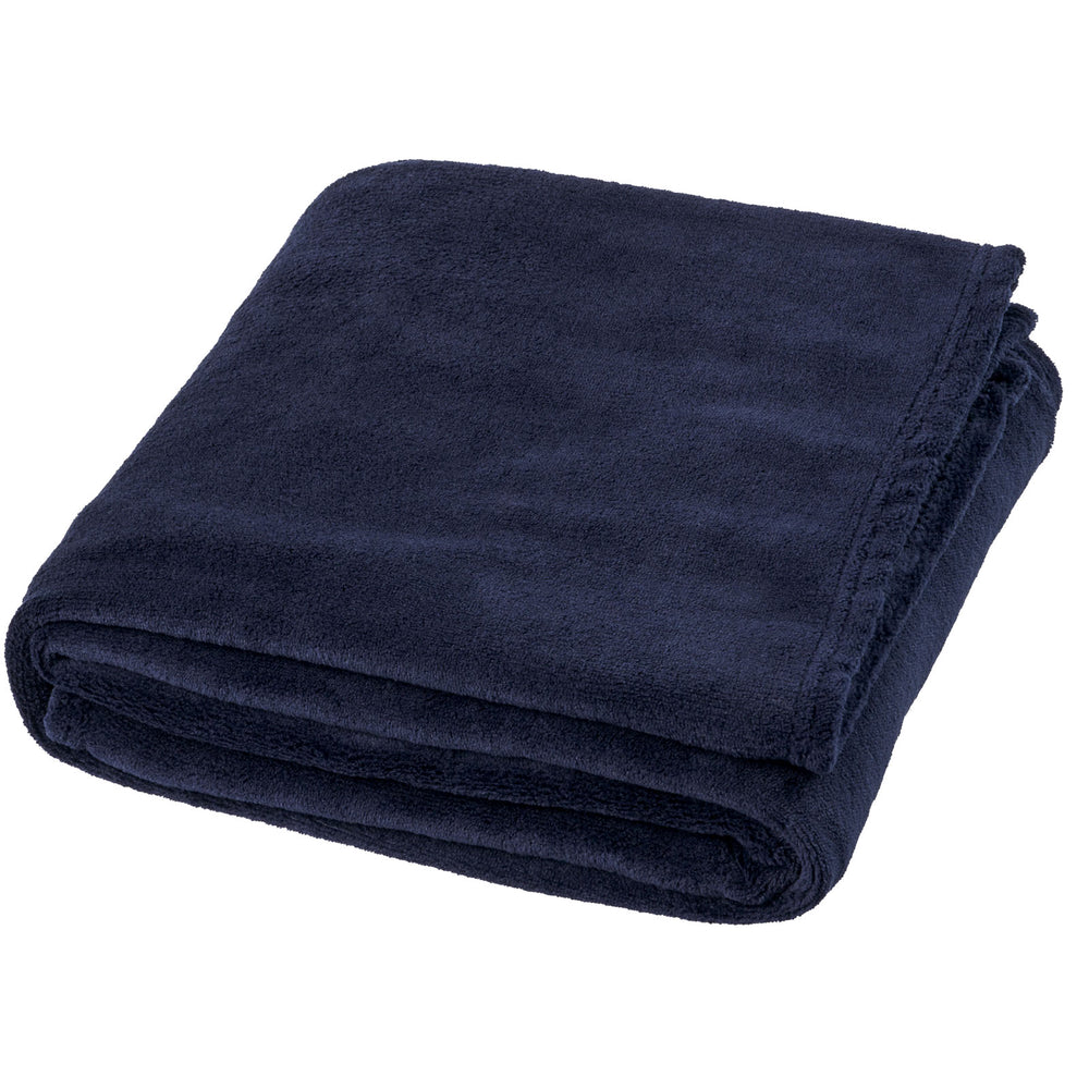 Branded Bay extra soft coral fleece plaid blanket