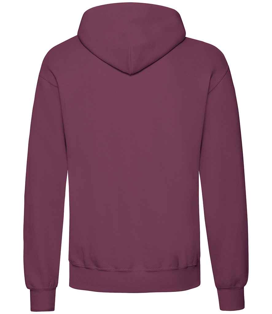 Fruit of the Loom Classic Hooded Sweatshirt Burgundy