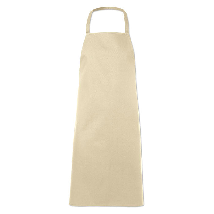Kitchen apron in cotton Beige