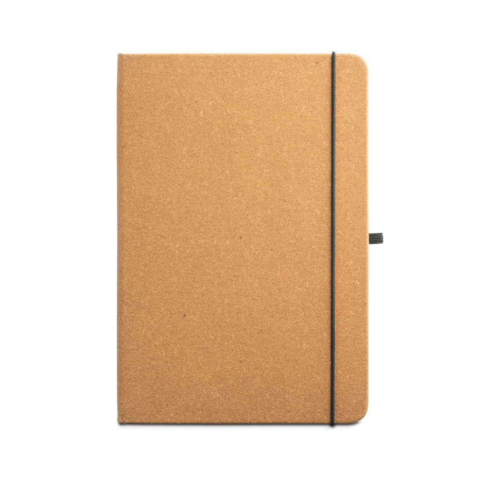 MATISSE. A5 notebook in 75% recycled leather with lined sheets
