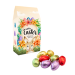 Easter, Eco Carton, Hollow Chocolate Eggs, x8 Bespoke