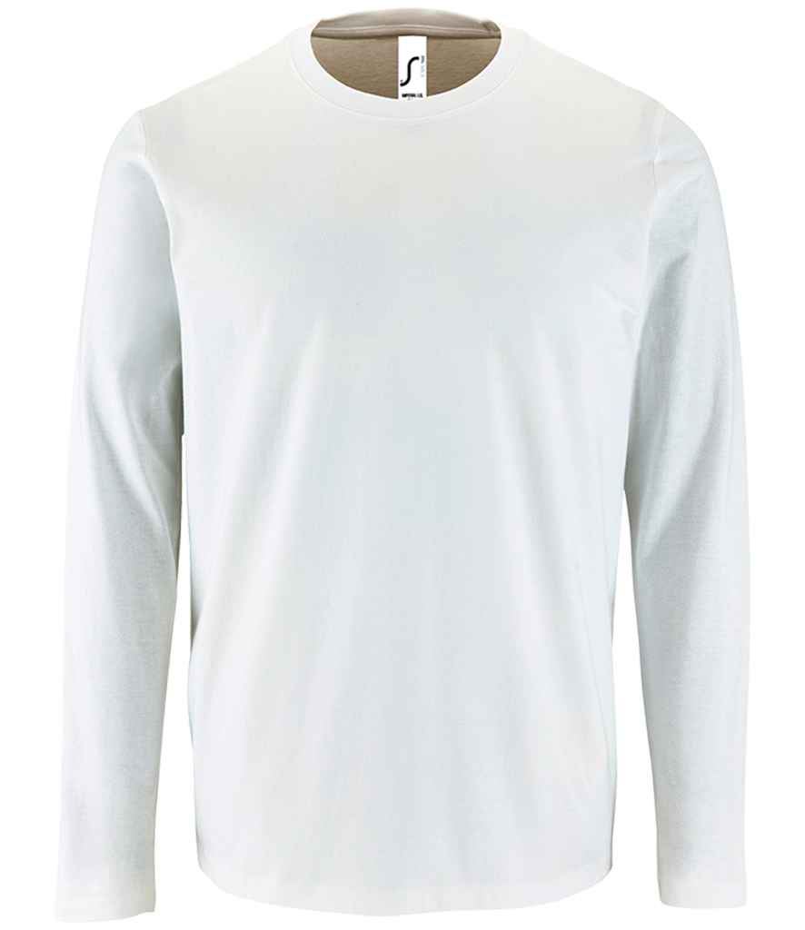 SOL'S Imperial Long Sleeve T-Shirt White