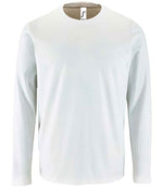 SOL'S Imperial Long Sleeve T-Shirt White