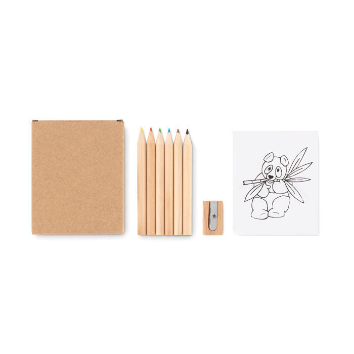 Branded Colouring set