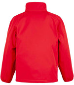 Result Genuine Recycled Kids Two Layer Printable Soft Shell Jacket Red