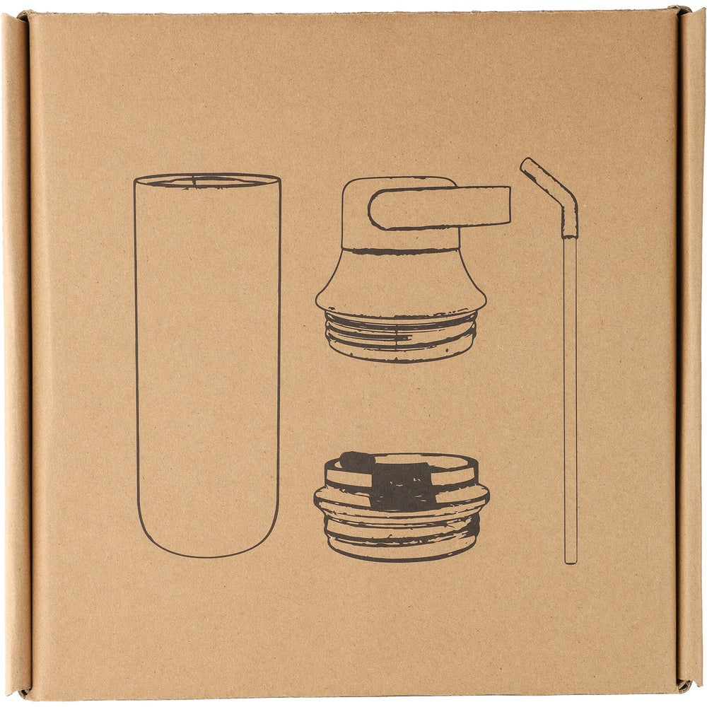 The Omari - Stainless steel double walled bottle (500ml)