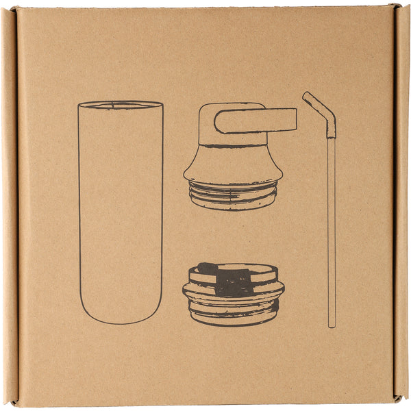 The Omari - Stainless steel double walled bottle (500ml)