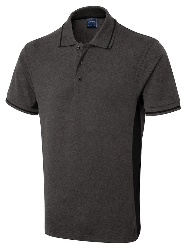 Uneek Two Tone Polo Shirt