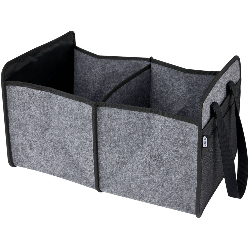 Branded Felta GRS recycled felt foldable car organiser