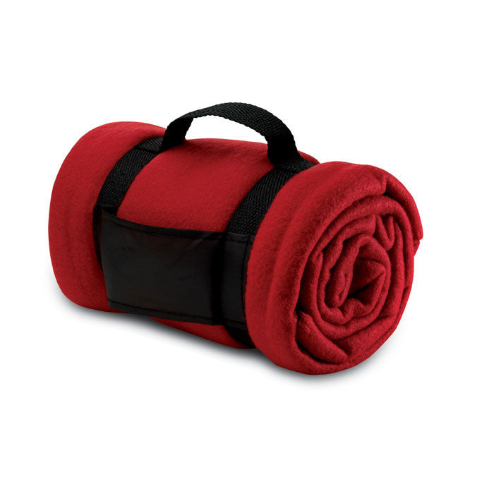Fleece blanket Red