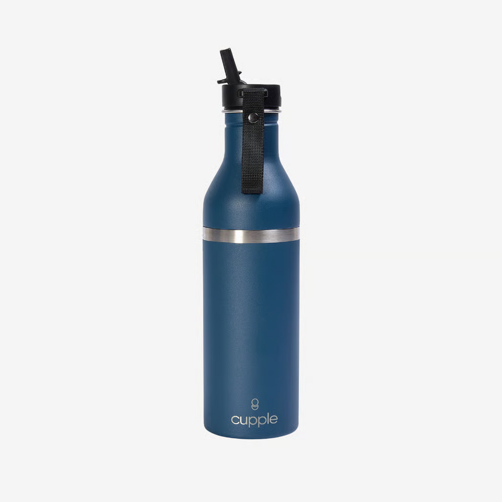Cupple Stainless Steel Water Bottle with Cup - 525ml