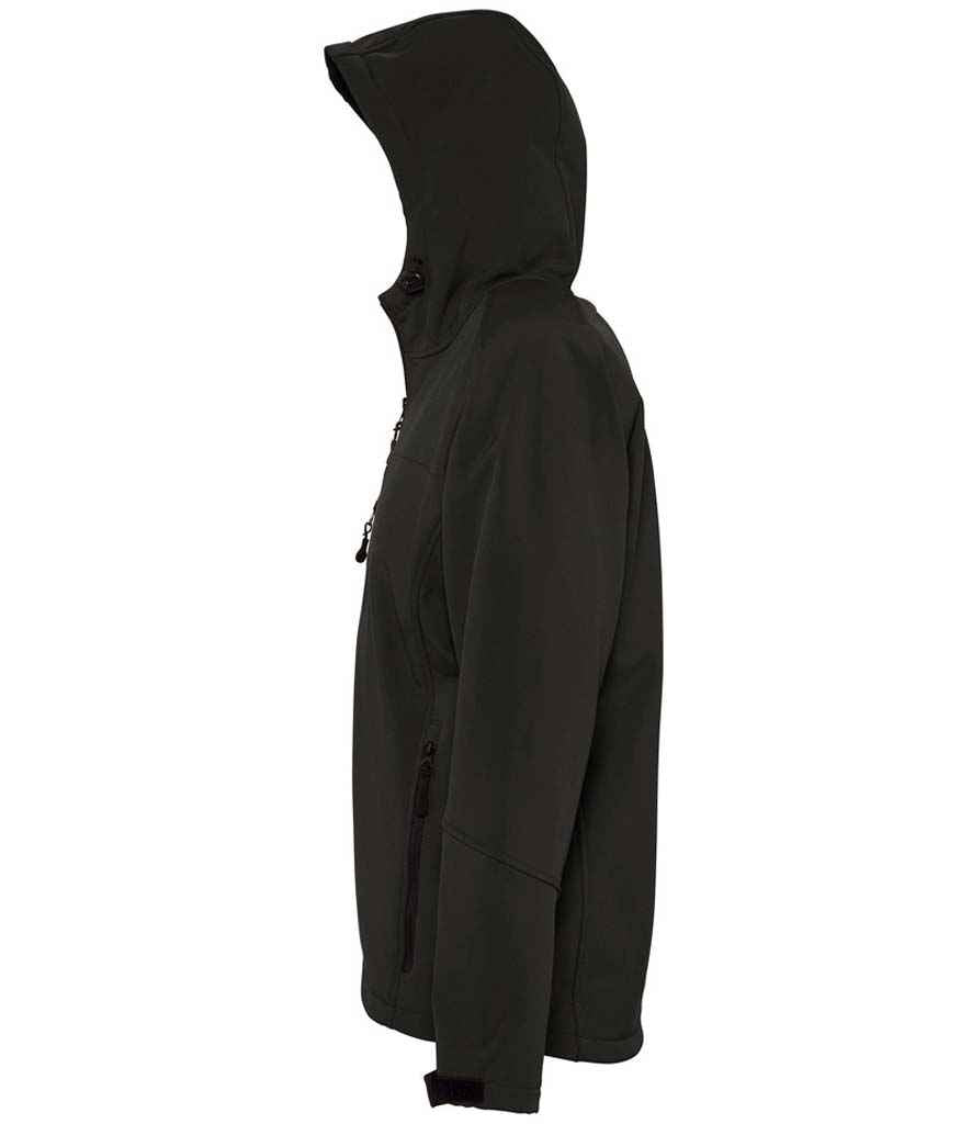 SOL'S Replay Hooded Soft Shell Jacket Black