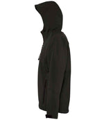 SOL'S Replay Hooded Soft Shell Jacket Black